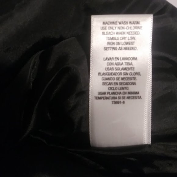 Arizona Jean Company women's size M black puffer hooded vest - Picture 11 of 11